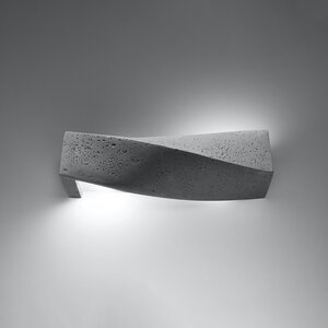 Sollux Lighting Wall lamp SIGMA concrete