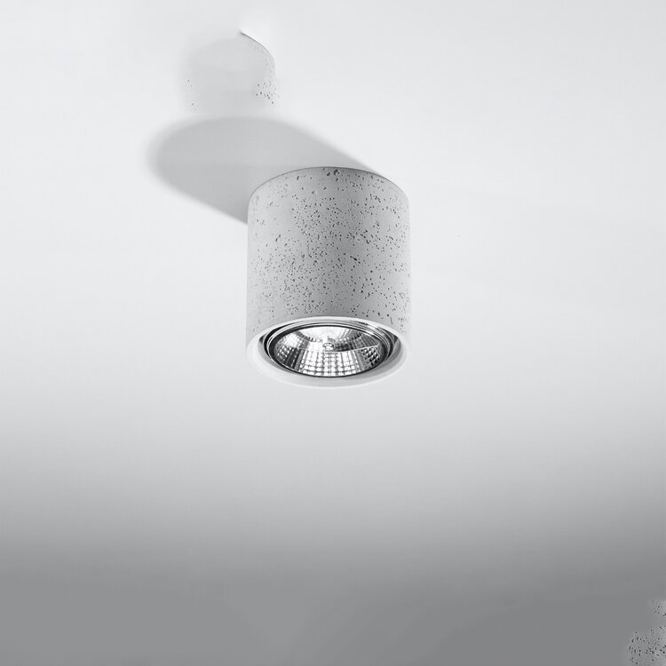 Sollux Lighting Ceiling lamp CULLO concrete