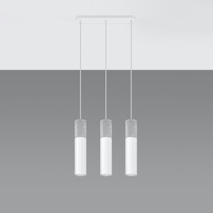Sollux Lighting Hängeleuchte BORGIO 3L weiß
