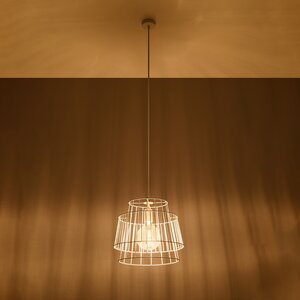 Sollux Lighting Hanglamp GATE wit