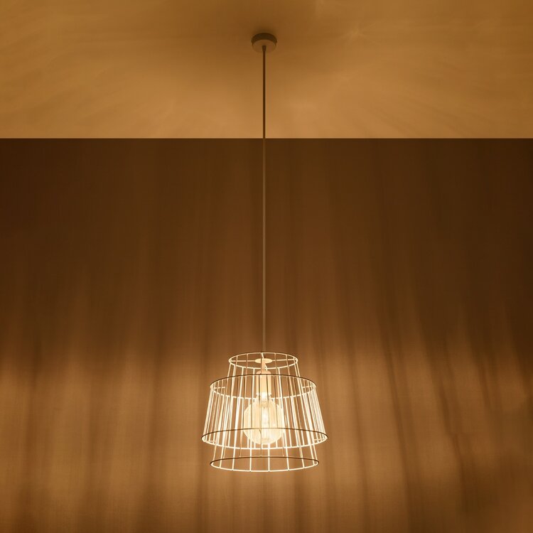 Sollux Lighting Hanglamp GATE wit