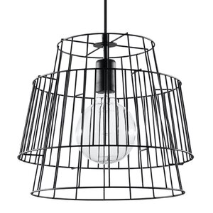 Sollux Lighting Pendant lamp GATE black