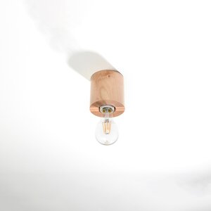 Sollux Lighting Ceiling lamp SALGADO natural wood