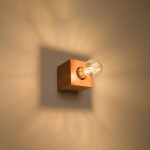 Sollux Lighting Wall lamp ARIZ natural wood