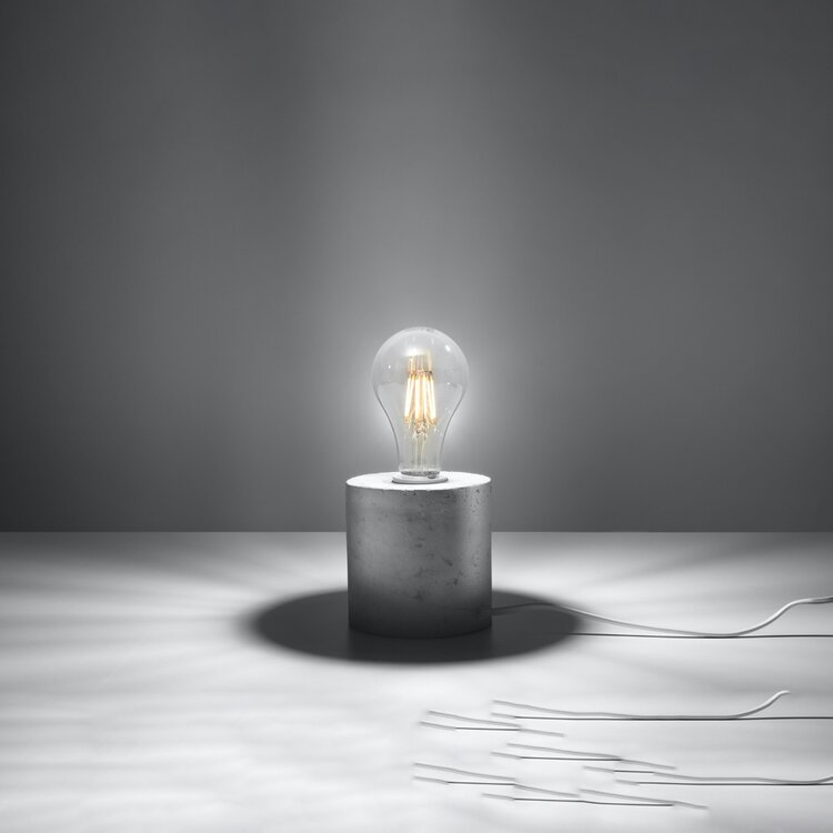 Sollux Lighting Tafellamp SALGADO beton