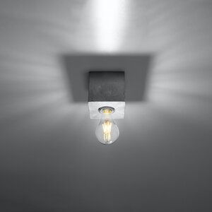 Sollux Lighting Ceiling lamp ARIZ concrete
