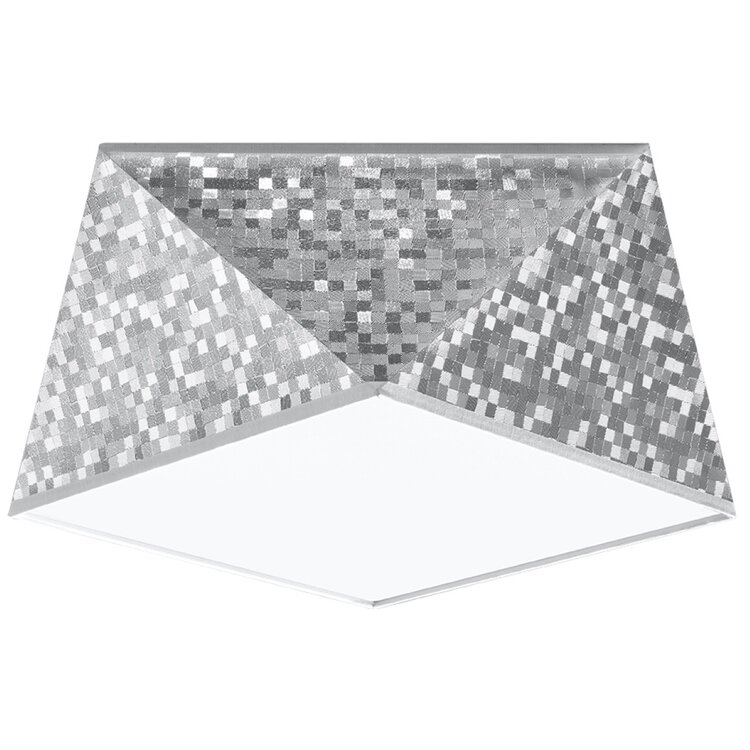 Sollux Lighting Ceiling lamp HEXA 25 silver