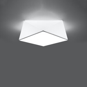 Sollux Lighting Plafondlamp HEXA 35 wit