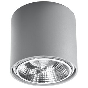 Sollux Lighting Ceiling lamp TIUBE grey