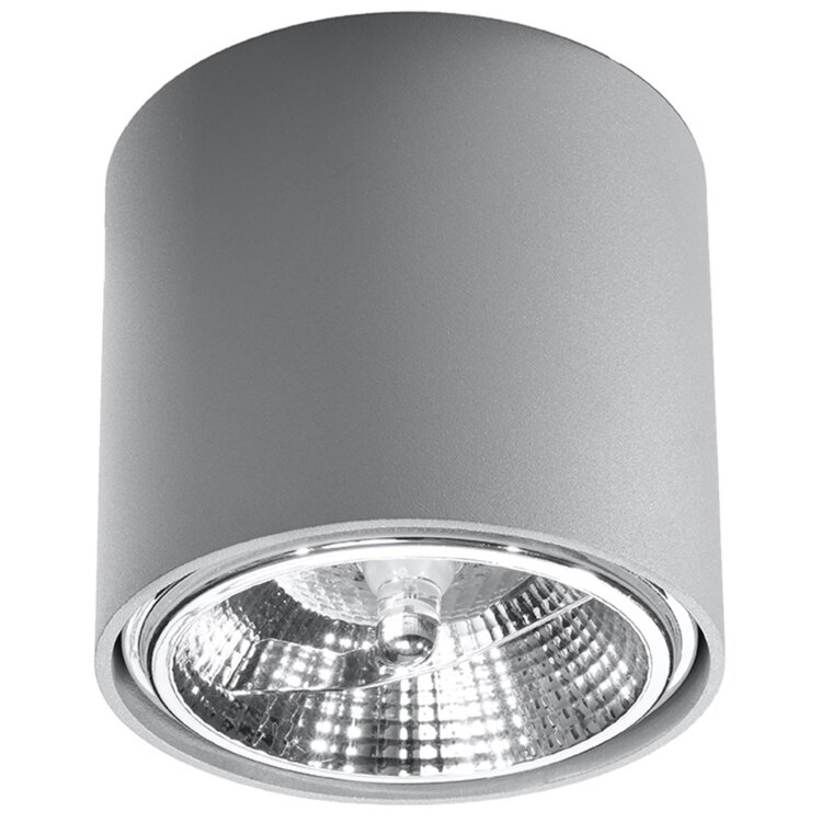 Sollux Lighting Ceiling lamp TIUBE grey
