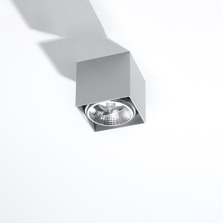 Sollux Lighting Ceiling lamp BLAKE grey