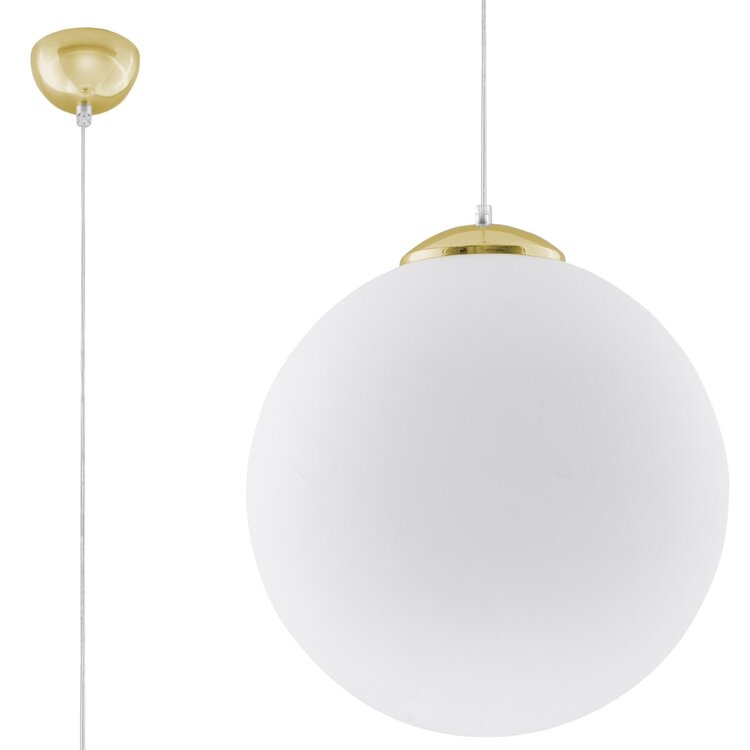 Sollux Lighting Pendant lamp UGO 40 golden