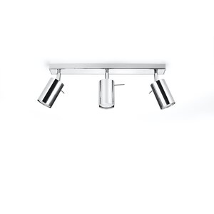 Sollux Lighting Deckenleuchte RING 3 chrom