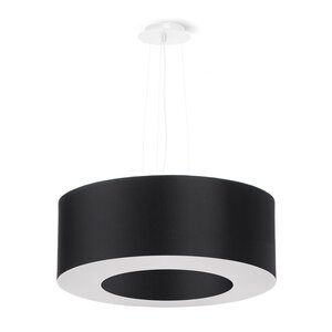 Sollux Lighting Kronleuchter SATURNO 50 schwarz