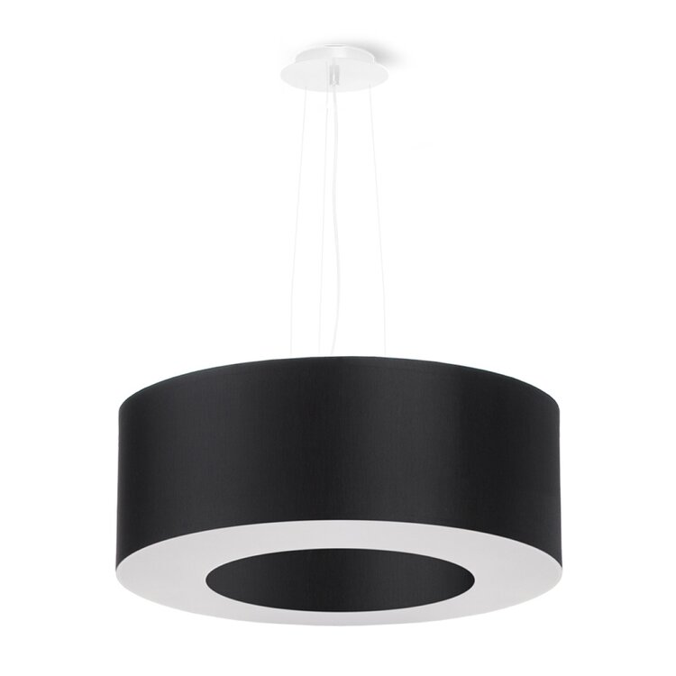 Sollux Lighting Kronleuchter SATURNO 50 schwarz