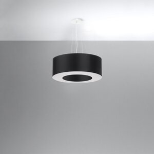Sollux Lighting Chandelier SATURNO 50 black