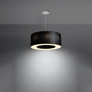 Sollux Lighting Chandelier SATURNO 50 black