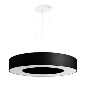 Sollux Lighting Kroonluchter SATURNO SLIM 50 zwart