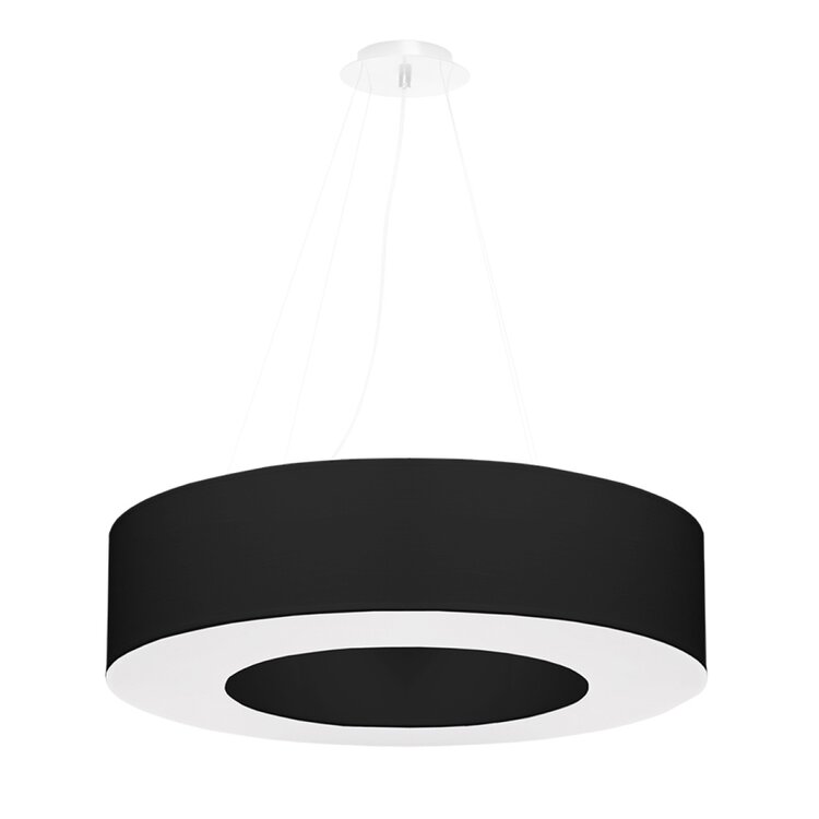 Sollux Lighting Kronleuchter SATURNO 70 schwarz