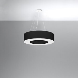 Sollux Lighting Kronleuchter SATURNO 70 schwarz
