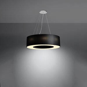 Sollux Lighting Kroonluchter SATURNO 70 zwart