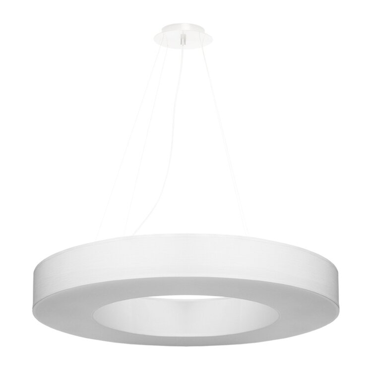 Sollux Lighting Kronleuchter SATURNO SLIM 70 weiß