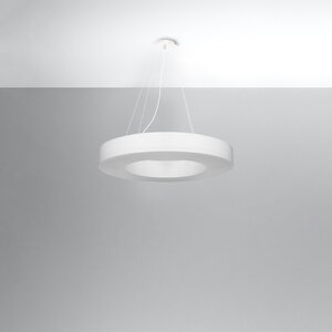 Sollux Lighting Chandelier SATURNO SLIM 70 white