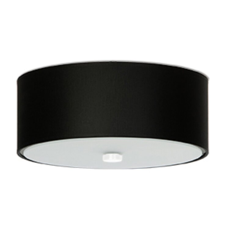 Sollux Lighting Deckenleuchte SKALA 30 schwarz