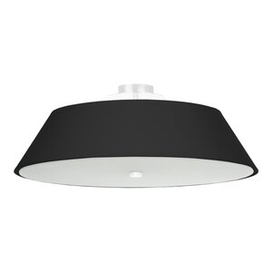 Sollux Lighting Deckenleuchte VEGA 60 schwarz