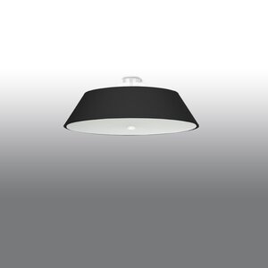 Sollux Lighting Deckenleuchte VEGA 60 schwarz
