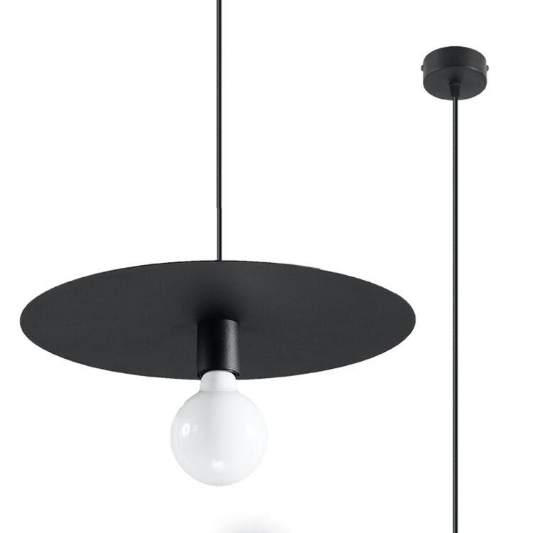 Sollux Lighting Pendant lamp FLAVIO black