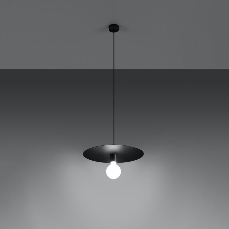 Sollux Lighting Pendant lamp FLAVIO black