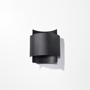 Sollux Lighting Wandlamp IMPACT zwart
