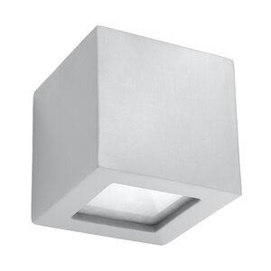 Sollux Lighting Wandleuchte Keramik LEO grau