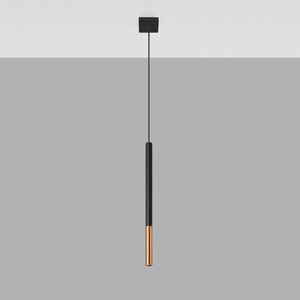 Sollux Lighting Pendant lamp MOZAICA 1 black/copper