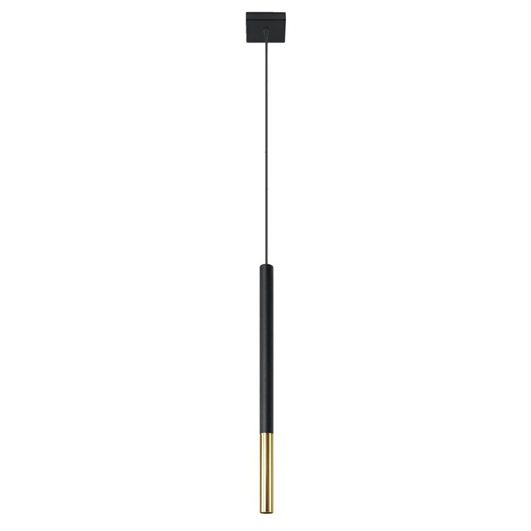 Sollux Lighting Pendant lamp MOZAICA 1 black/golden