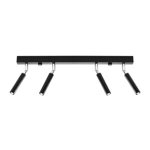 Sollux Lighting Plafondlamp EYETECH 4 zwart