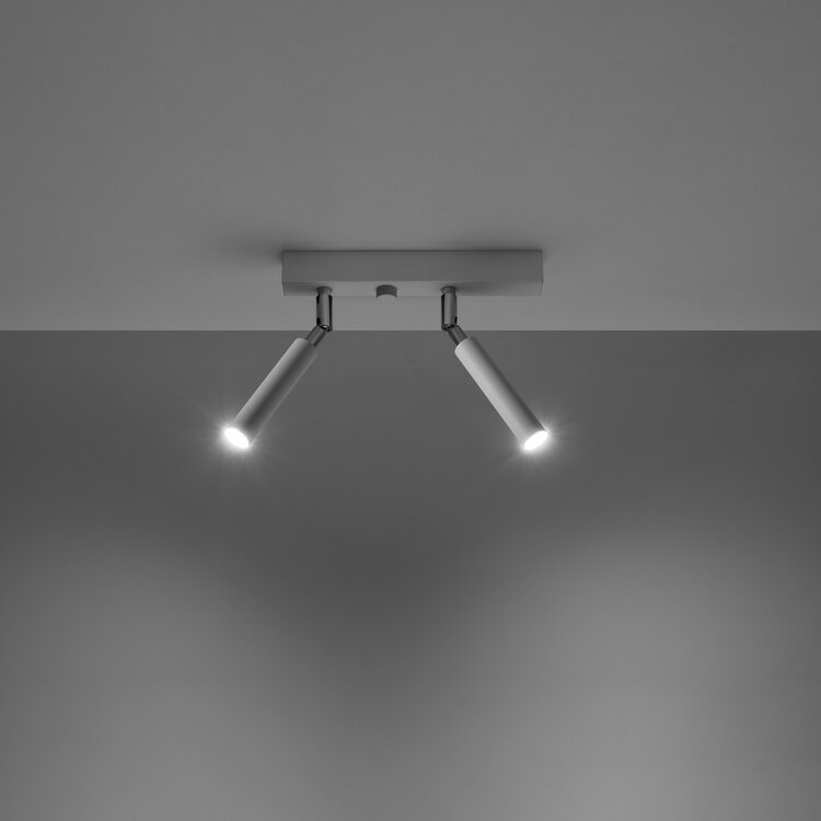 Sollux Lighting Ceiling lamp EYETECH 2 white