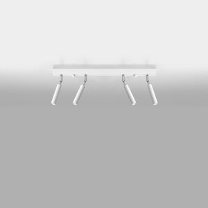 Sollux Lighting Deckenleuchte EYETECH 4 weiß