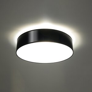 Sollux Lighting Ceiling lamp ARENA 55 black