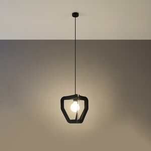 Sollux Lighting Pendant lamp TRES black