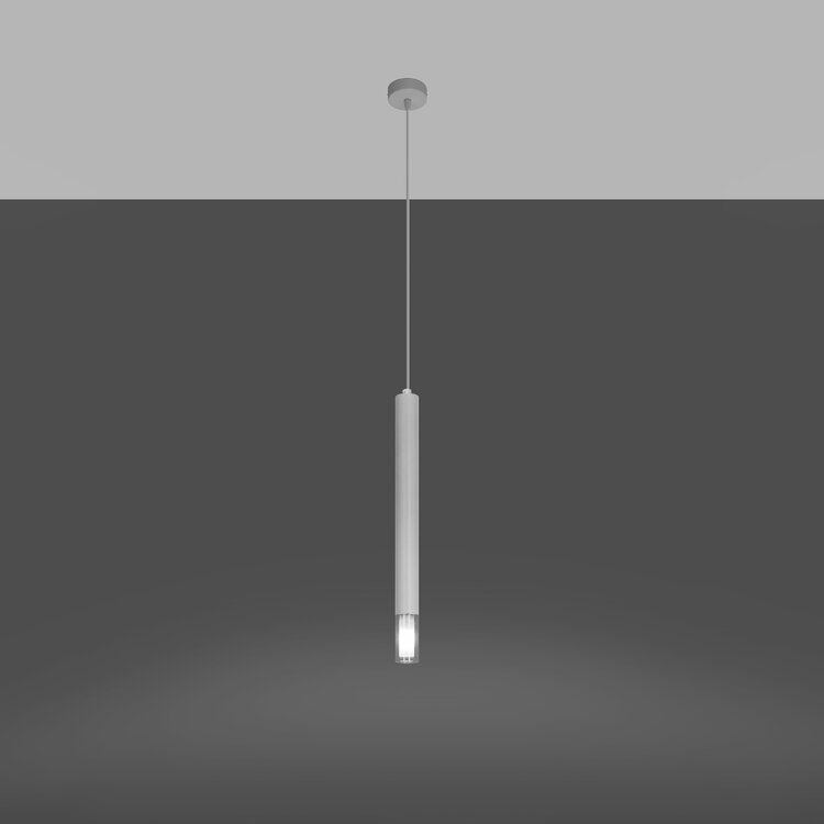 Sollux Lighting Hanglamp WEZYR 1 wit