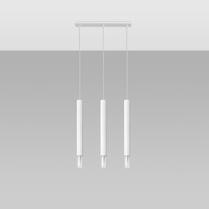 Sollux Lighting Pendant lamp WEZYR 3 white