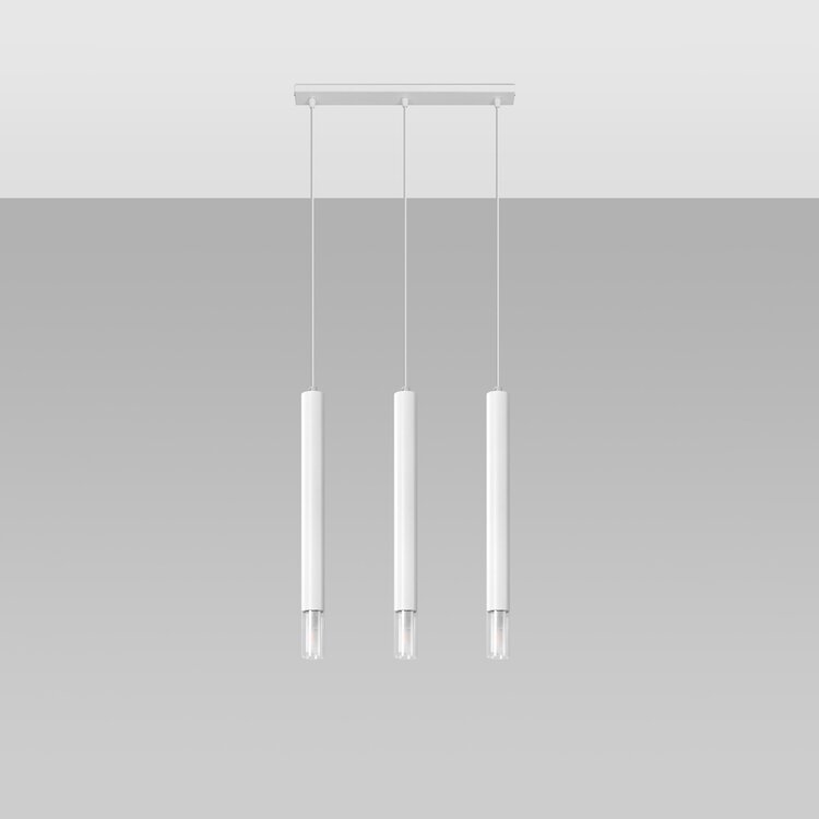 Sollux Lighting Pendant lamp WEZYR 3 white