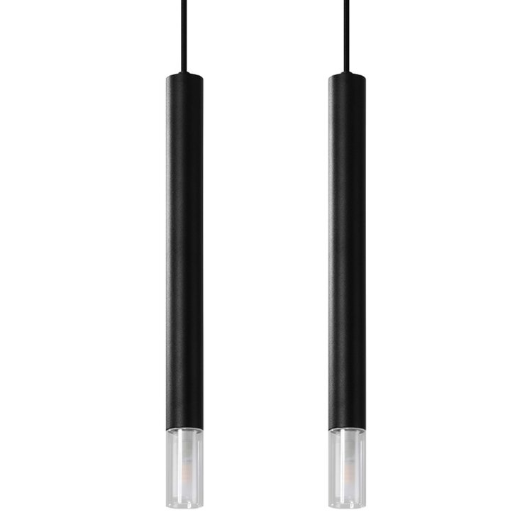 Sollux Lighting Pendant lamp WEZYR 2 black