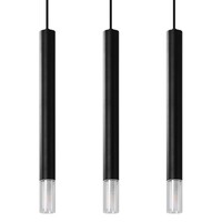 Pendant lamp WEZYR 3 black