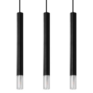 Sollux Lighting Pendant lamp WEZYR 3 black
