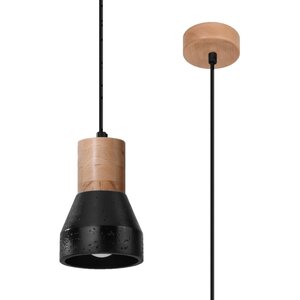 Sollux Lighting Pendant lamp QUBIC black