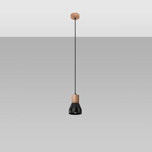 Sollux Lighting Pendant lamp QUBIC black