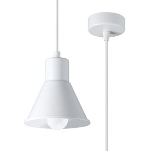 Sollux Lighting Hängeleuchte TALEJA 1 weiß [E27]